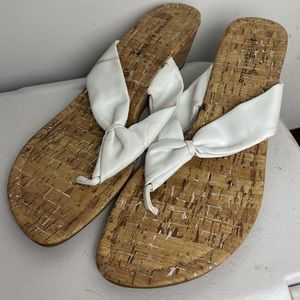 Wedge sandals, size 10